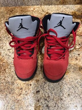 Nike Air Jordan “Raging Bull” Retro 5 Red and Black